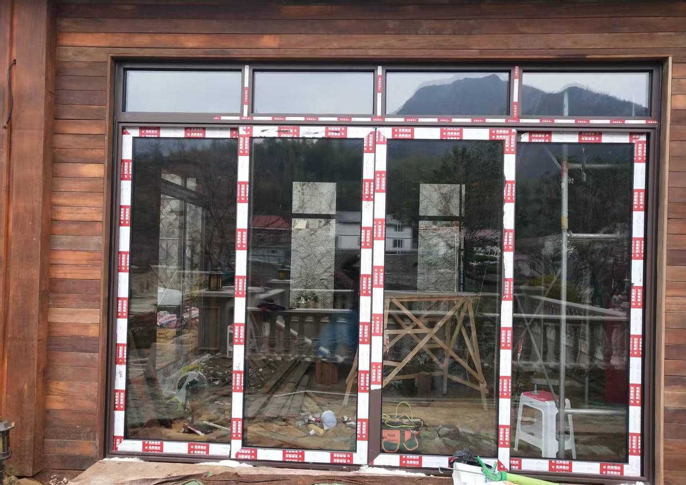 断桥铝落地窗实拍